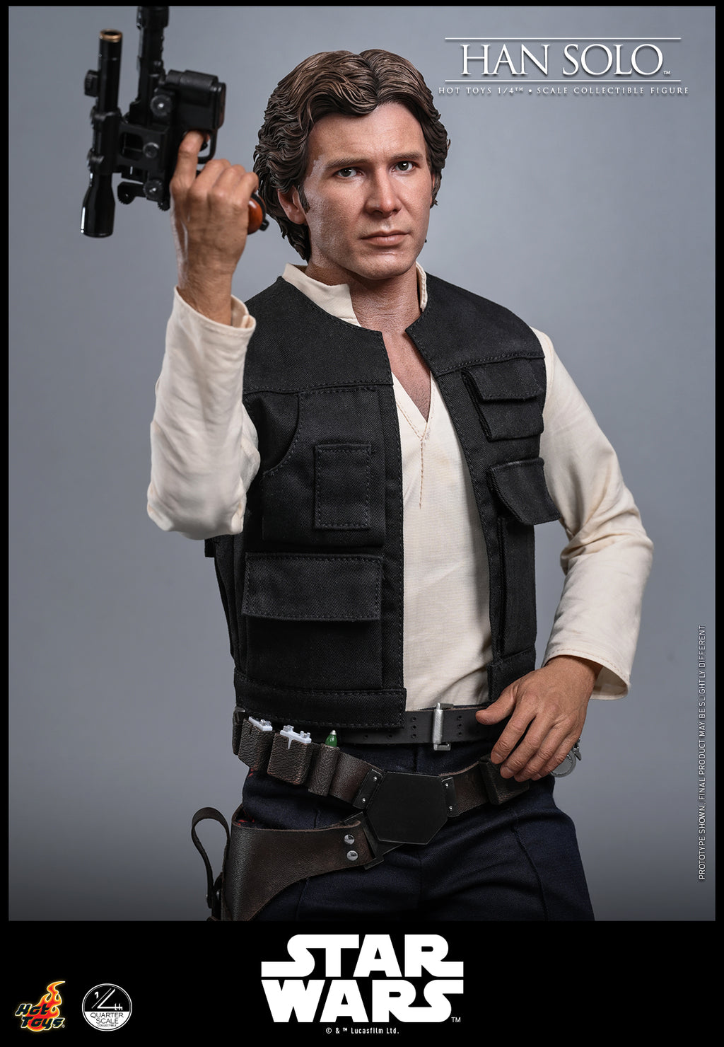 Pre-Order “Star Wars: A New Hope™” 1/4th Scale Han Solo™ Collectible Figure