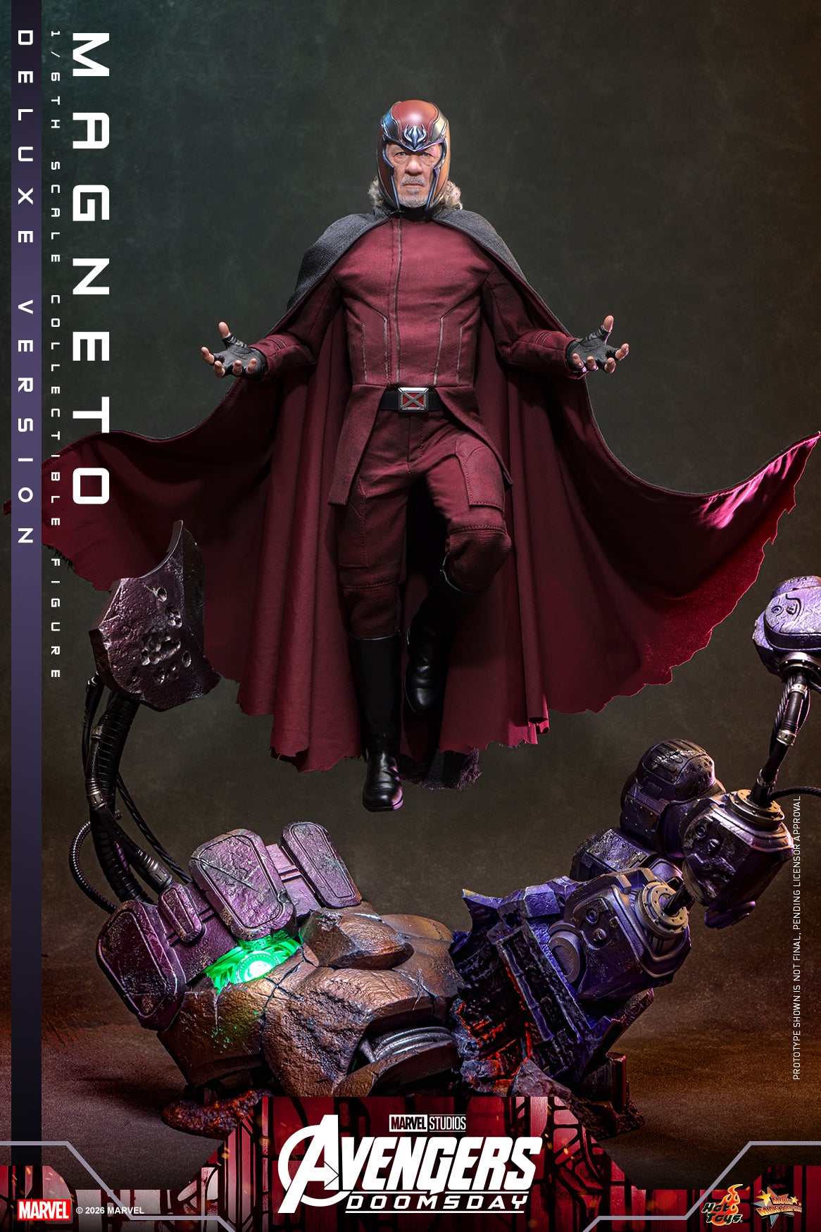 Pre-Order "Avengers: Doomsday" 1/6th scale Magneto Collectible Figure (Deluxe Version)