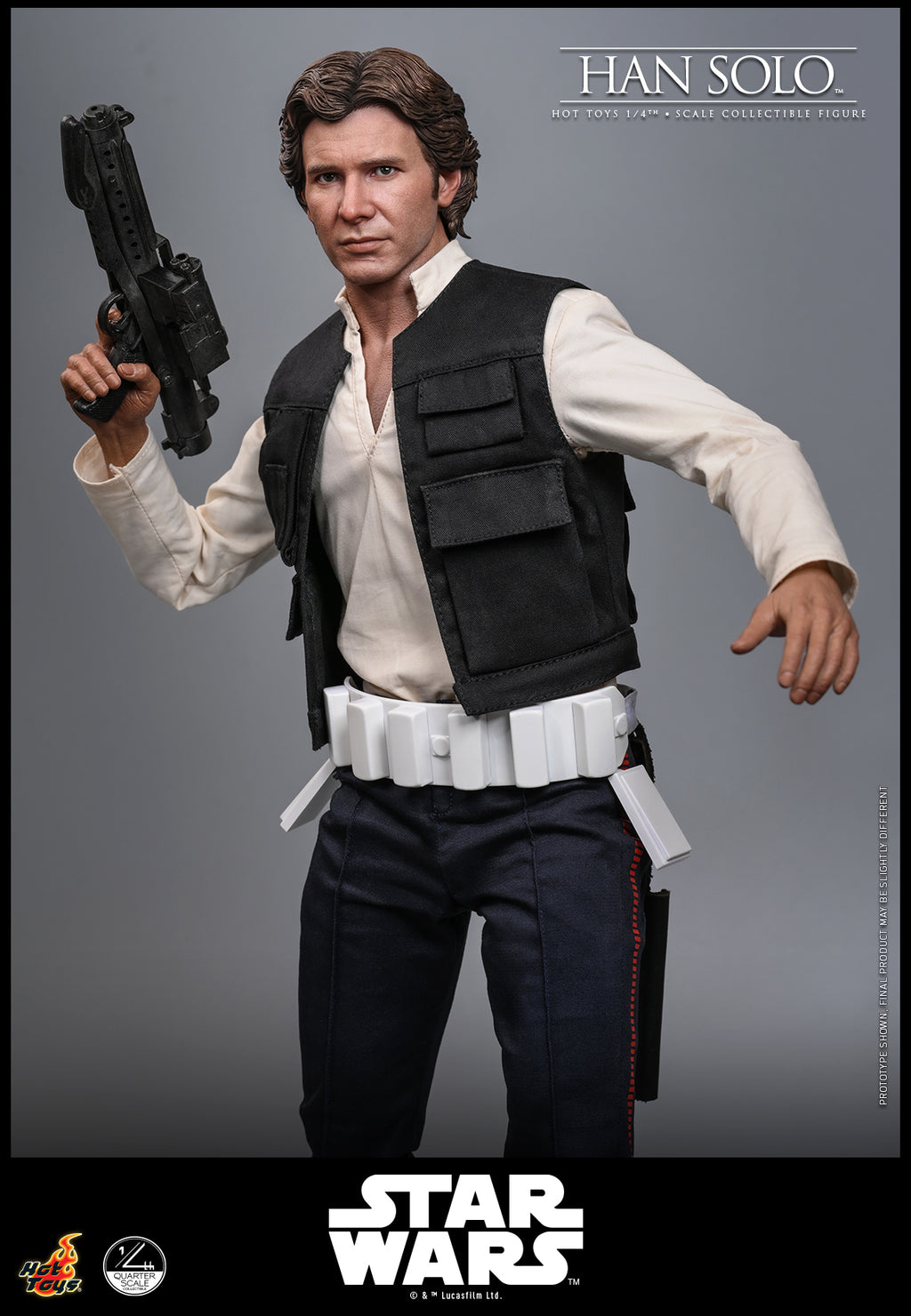 Pre-Order “Star Wars: A New Hope™” 1/4th Scale Han Solo™ Collectible Figure