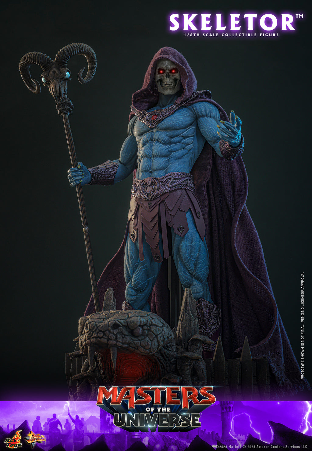 Pre-Order “Masters of the Universe” 1/6th Scale Skeletor Collectible Figure