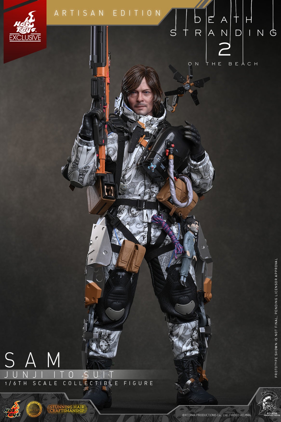 Pre-Order 【Artisan Edition】“Death Stranding 2: On the Beach” 1/6th scale Sam (Junji Ito Suit) Collectible Figure
