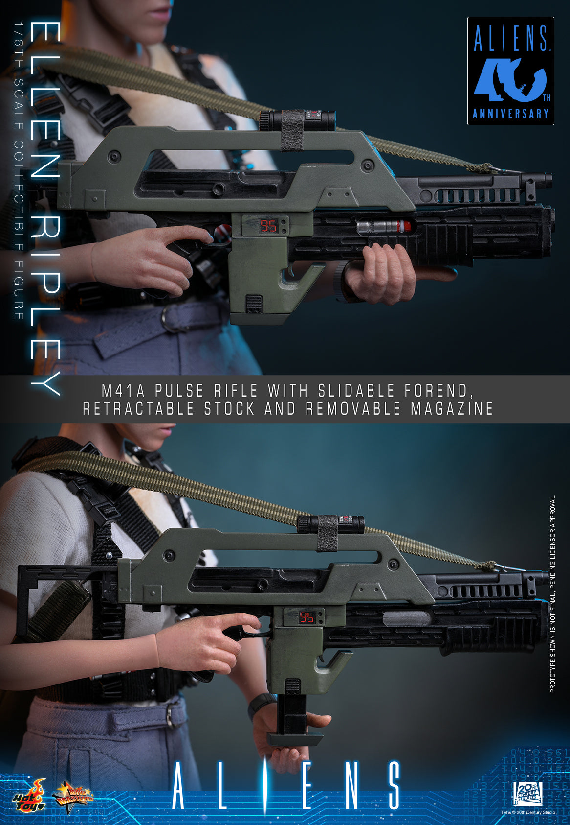 Pre-Order "Aliens" 1/6th scale Ellen Ripley Collectible Figure