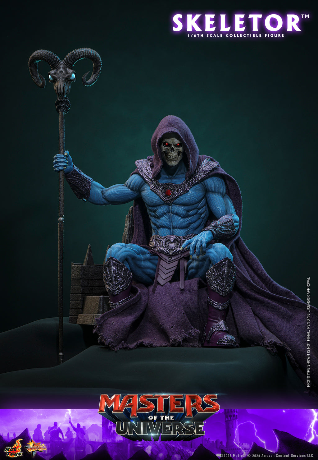 Pre-Order “Masters of the Universe” 1/6th Scale Skeletor Collectible Figure