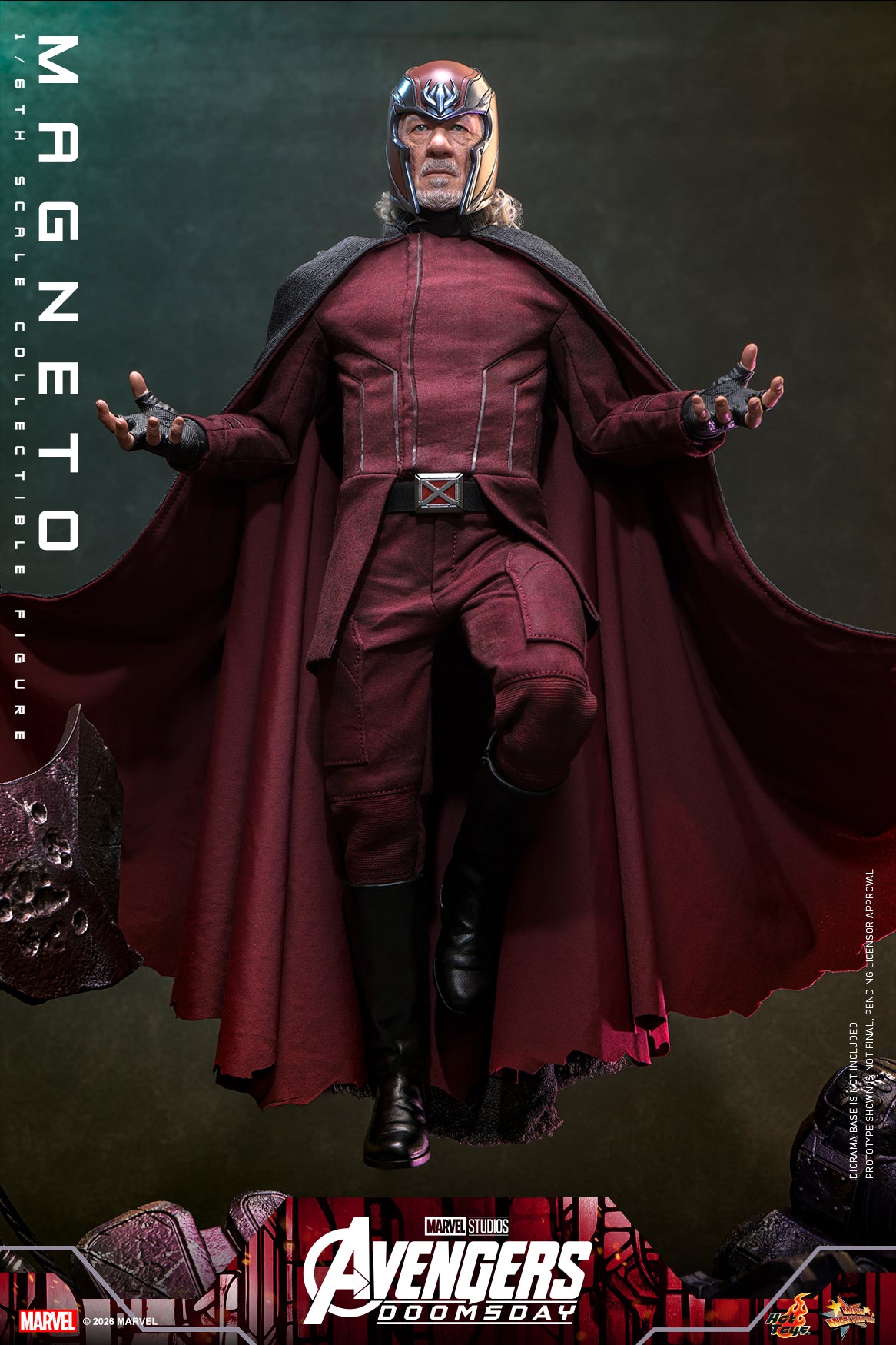 Pre-Order "Avengers: Doomsday" 1/6th scale Magneto Collectible Figure