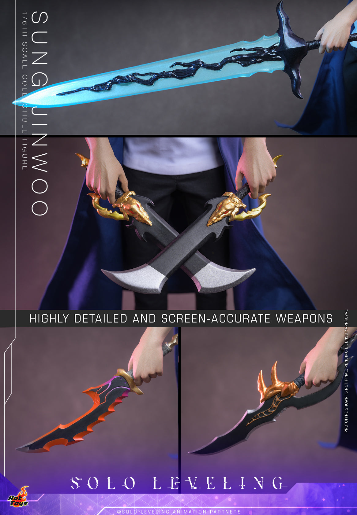 Pre-Order "Solo Leveling" 1/6th scale Sung Jinwoo Collectible Figure