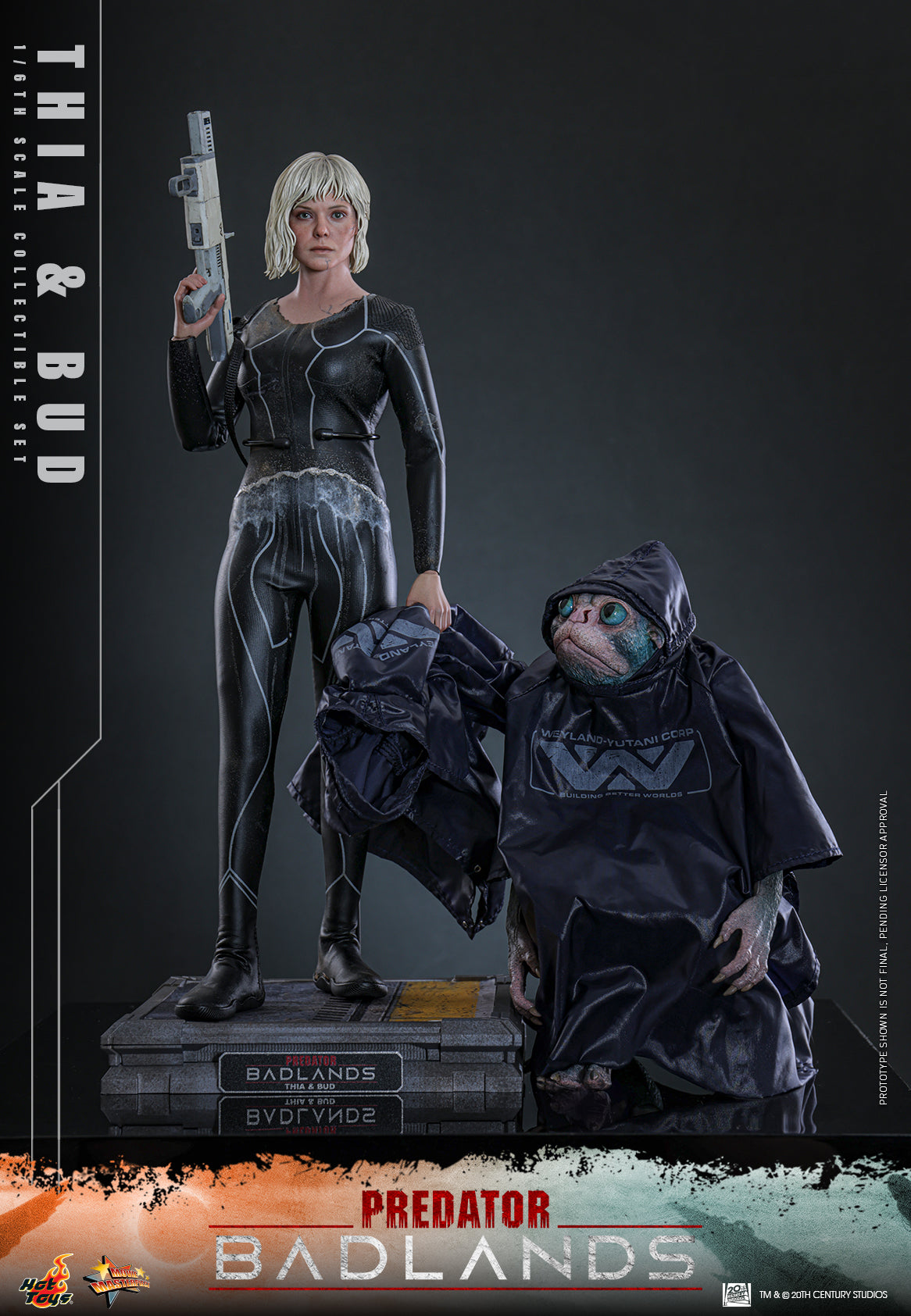 Hot Toys Thia and Bud collectible set