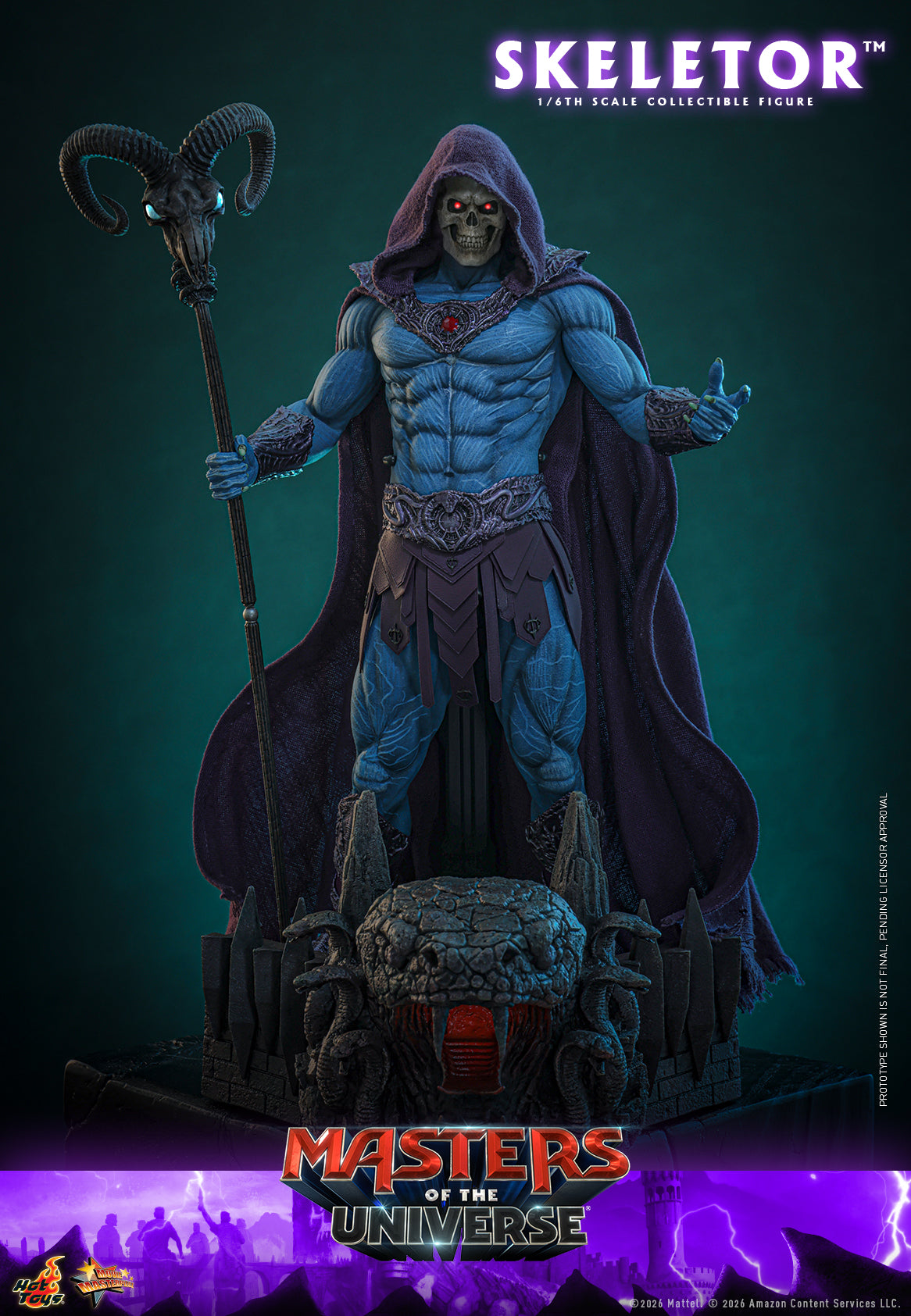 Pre-Order “Masters of the Universe” 1/6th Scale Skeletor Collectible Figure