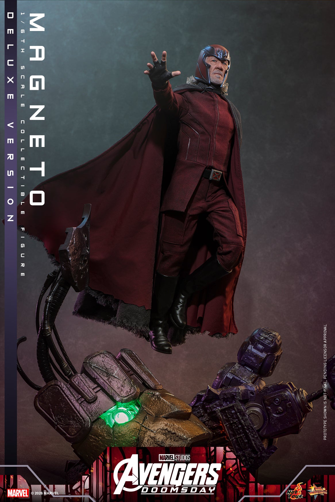 Pre-Order "Avengers: Doomsday" 1/6th scale Magneto Collectible Figure (Deluxe Version)