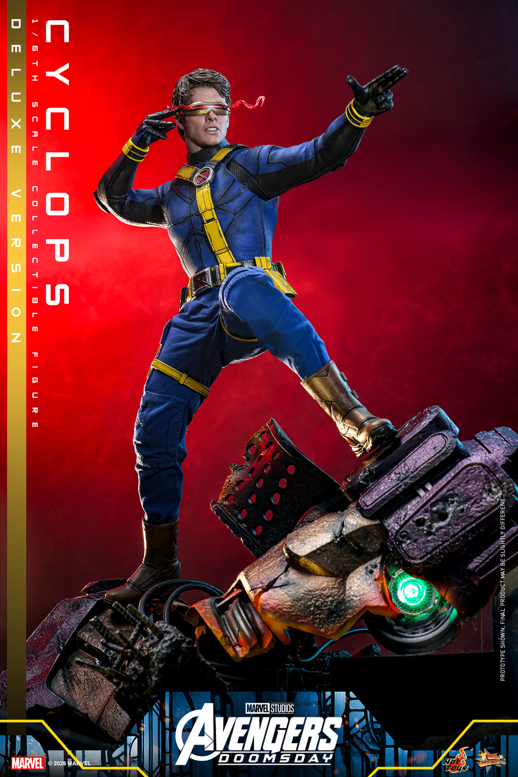 Pre-Order "Avengers: Doomsday" 1/6th scale Cyclops Collectible Figure (Deluxe Version)