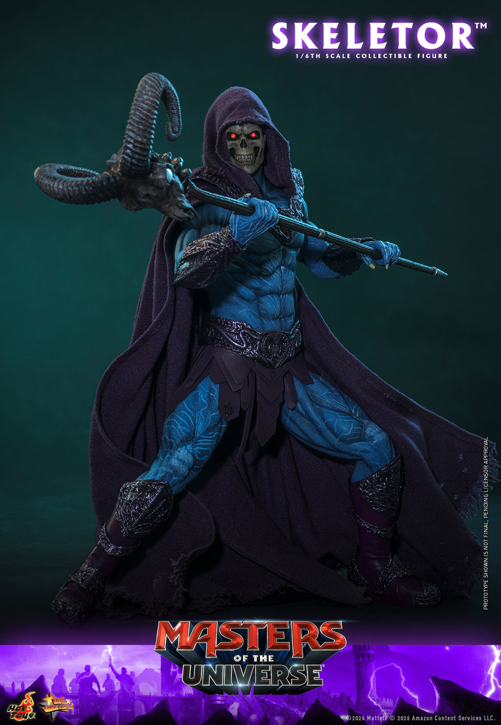 Pre-Order “Masters of the Universe” 1/6th Scale Skeletor Collectible Figure