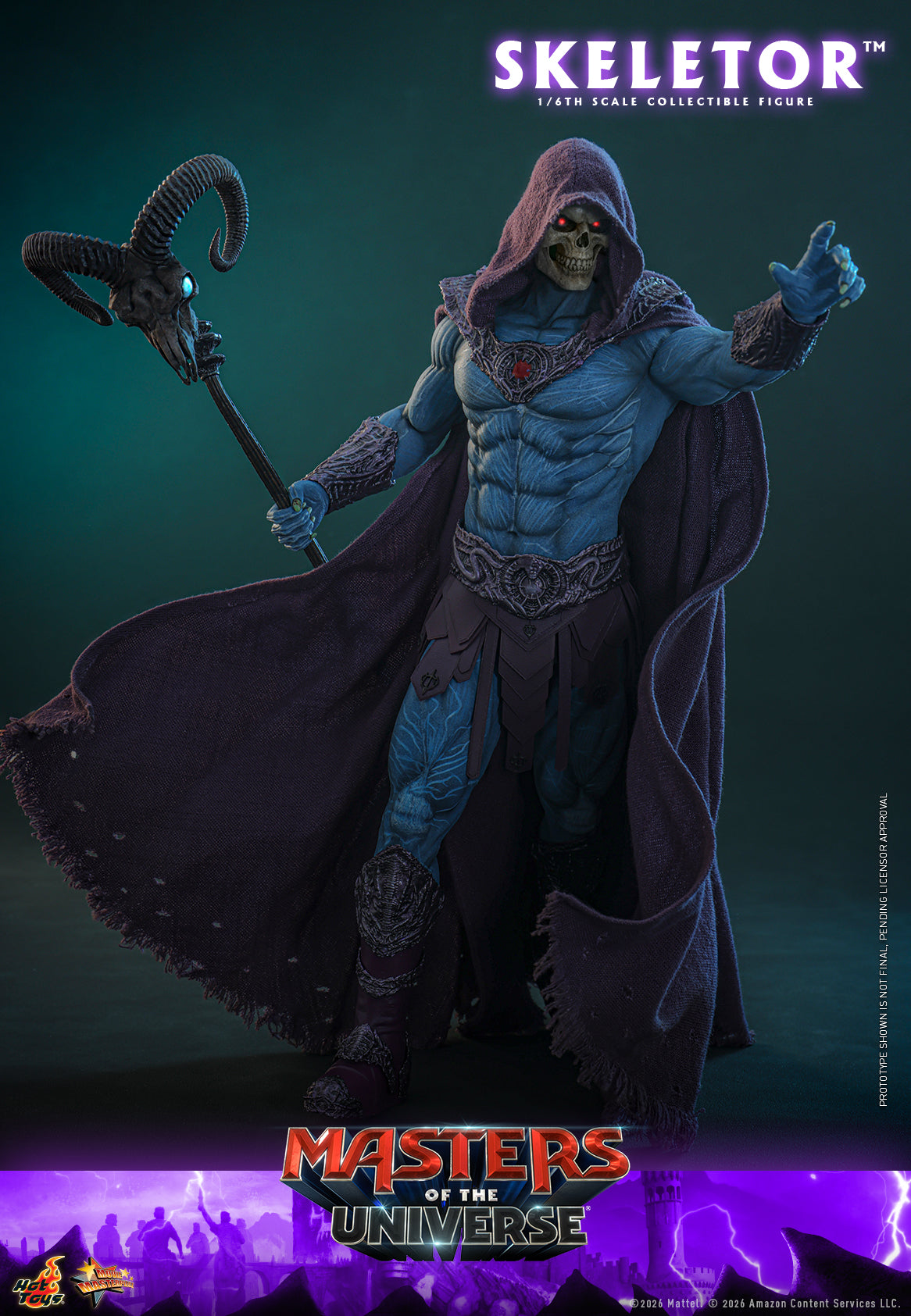 Pre-Order “Masters of the Universe” 1/6th Scale Skeletor Collectible Figure