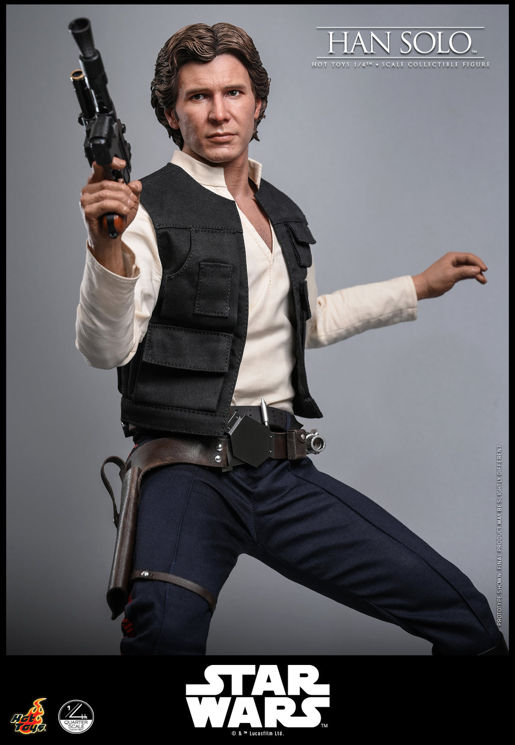 Pre-Order “Star Wars: A New Hope™” 1/4th Scale Han Solo™ Collectible Figure