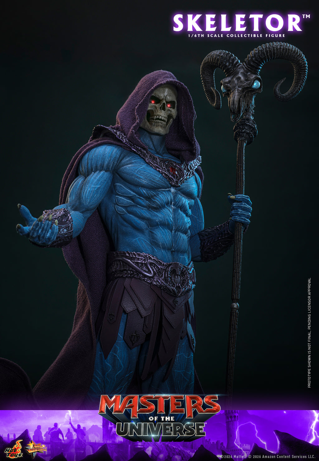 Pre-Order “Masters of the Universe” 1/6th Scale Skeletor Collectible Figure