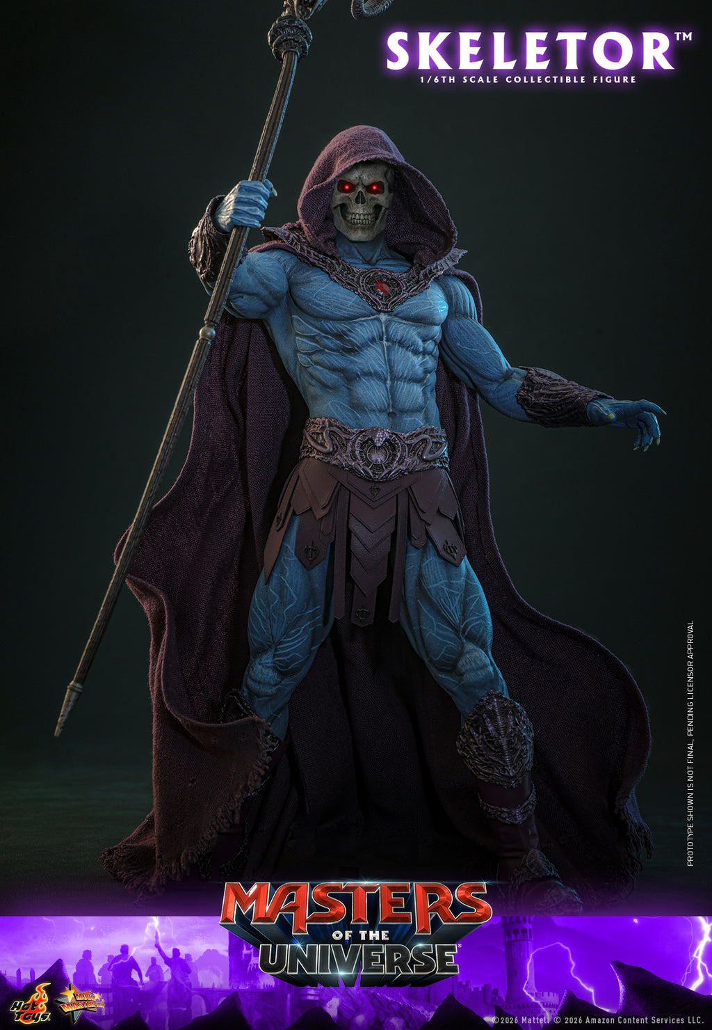 Pre-Order “Masters of the Universe” 1/6th Scale Skeletor Collectible Figure
