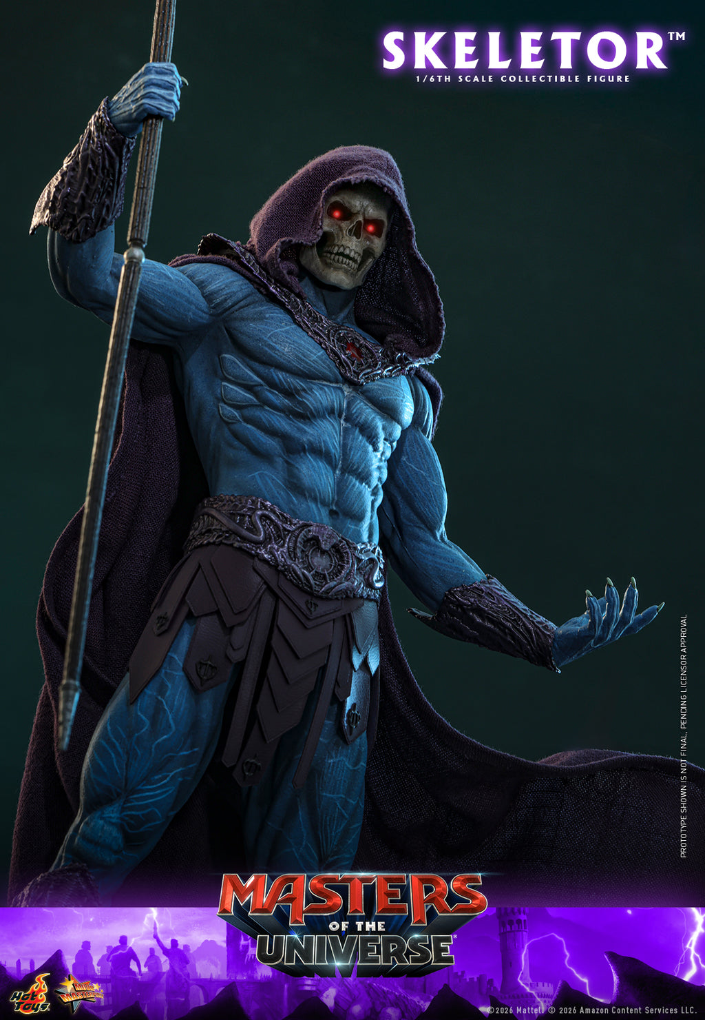 Pre-Order “Masters of the Universe” 1/6th Scale Skeletor Collectible Figure