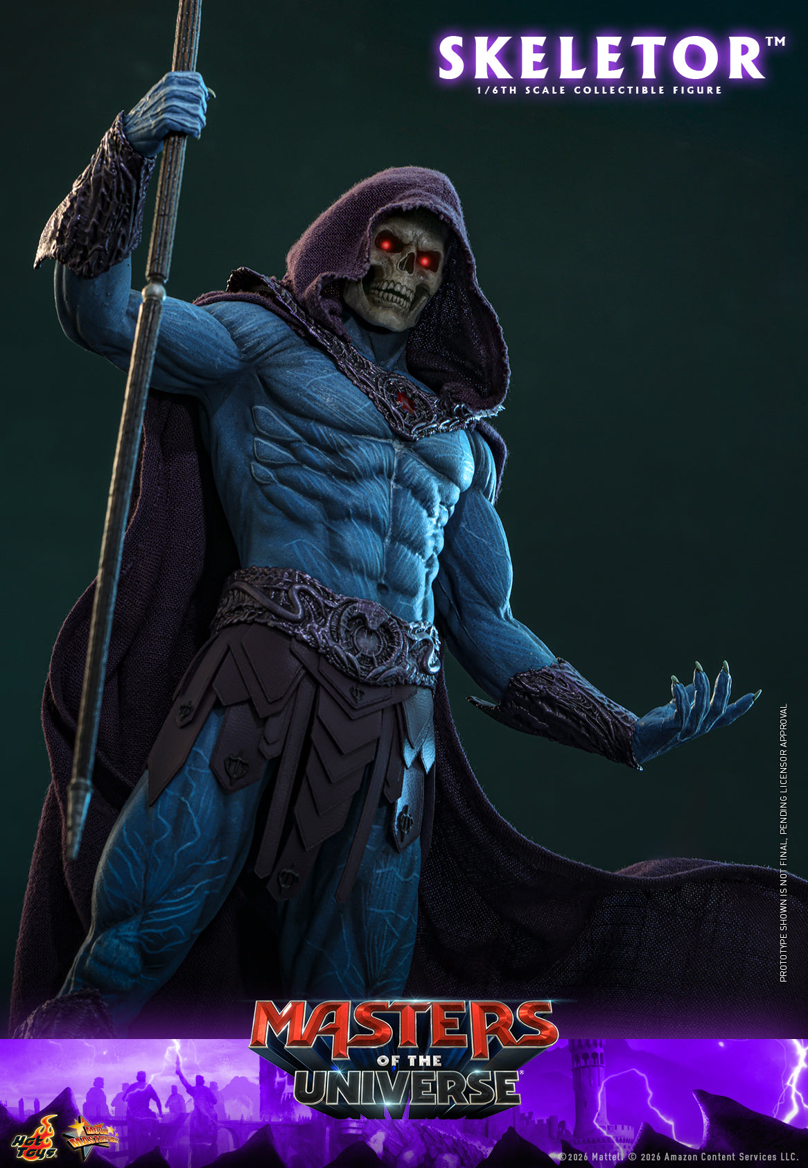 Pre-Order “Masters of the Universe” 1/6th Scale Skeletor Collectible Figure