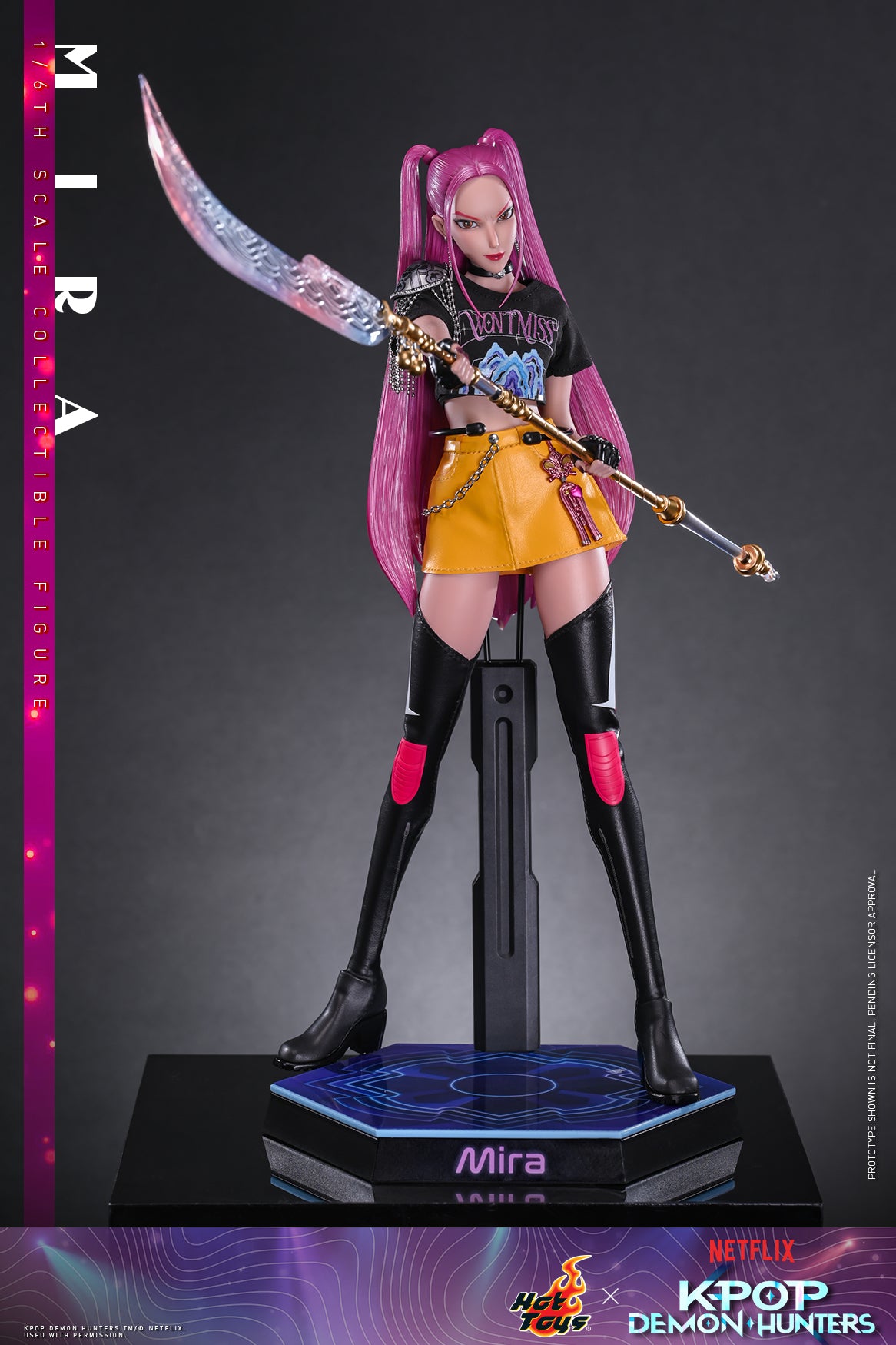 Pre-Order “KPop Demon Hunters” 1/6th Scale Rumi, Mira & Zoey Collectible Set