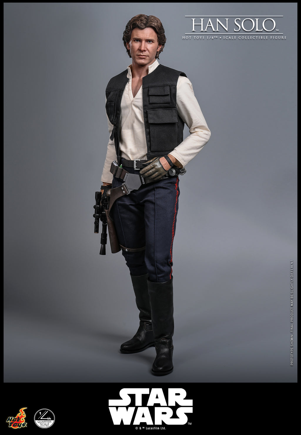 Pre-Order “Star Wars: A New Hope™” 1/4th Scale Han Solo™ Collectible Figure