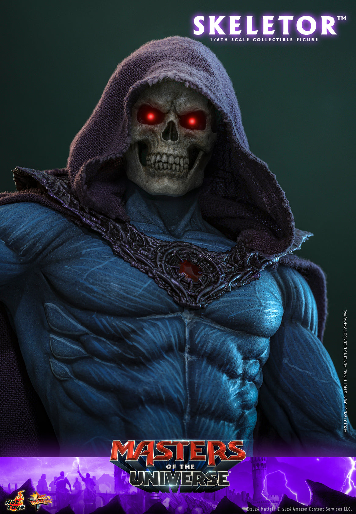 Pre-Order “Masters of the Universe” 1/6th Scale Skeletor Collectible Figure