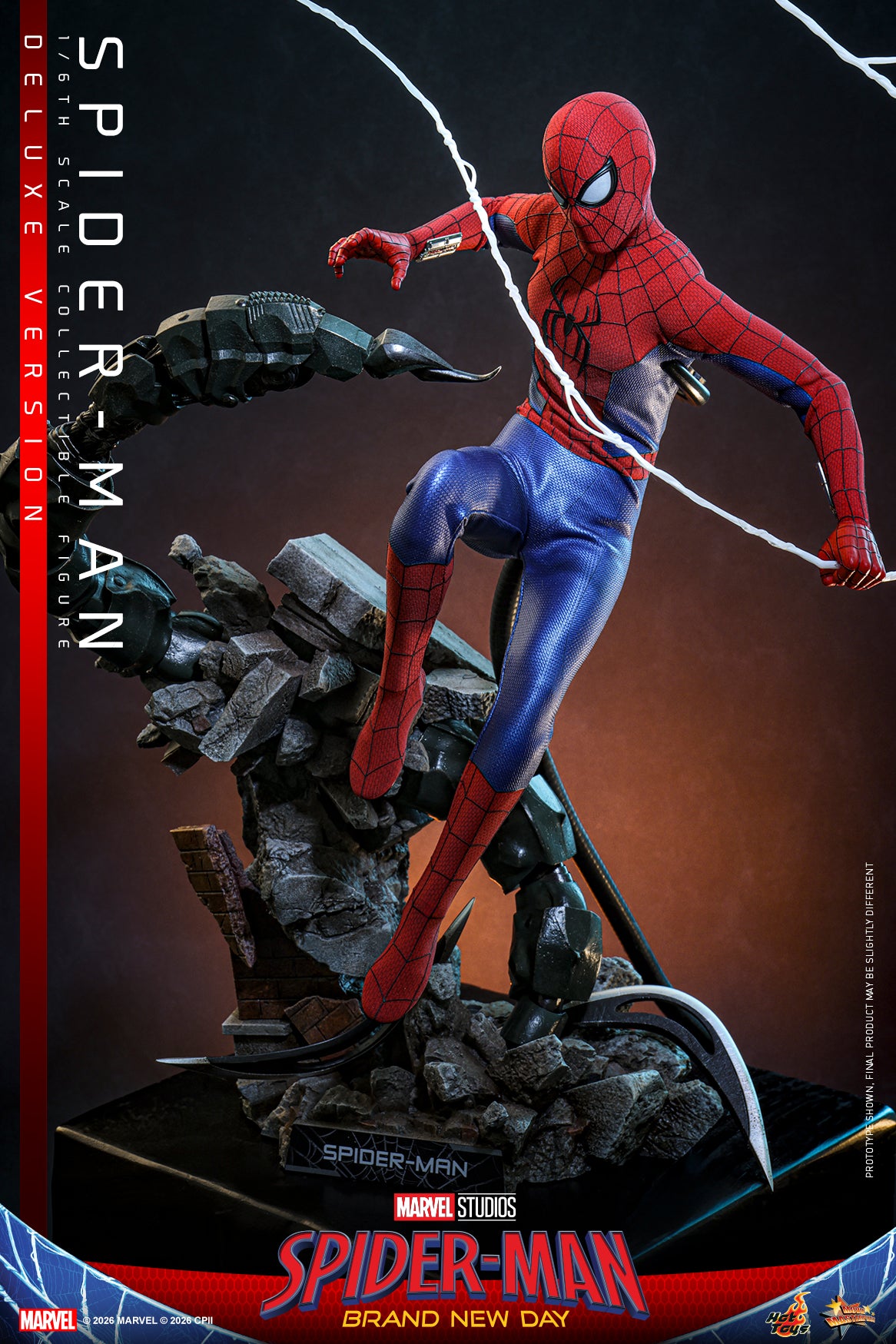 Pre-Order "Spider-Man: Brand New Day" 1/6th scale Spider-Man Collectible Figure (Deluxe Version)