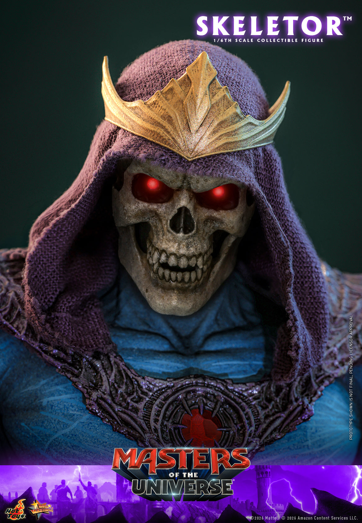 Pre-Order “Masters of the Universe” 1/6th Scale Skeletor Collectible Figure