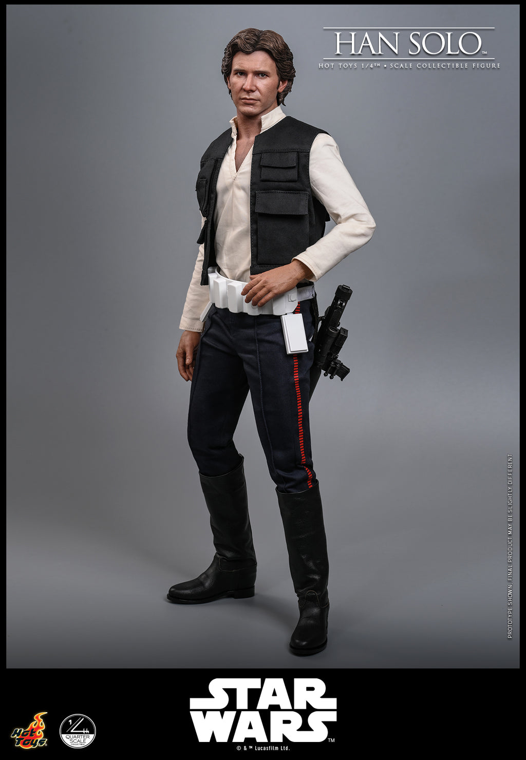 Pre-Order “Star Wars: A New Hope™” 1/4th Scale Han Solo™ Collectible Figure