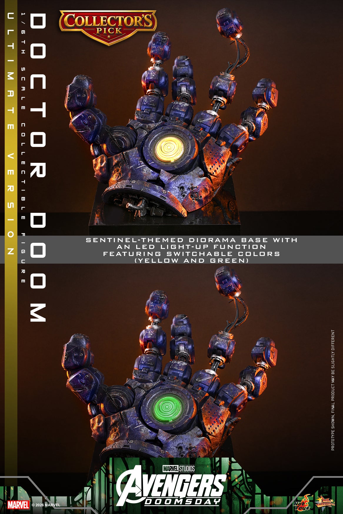 Pre-Order 【Ultimate Version】"Avengers: Doomsday" 1/6th scale Doctor Doom Collectible Figure