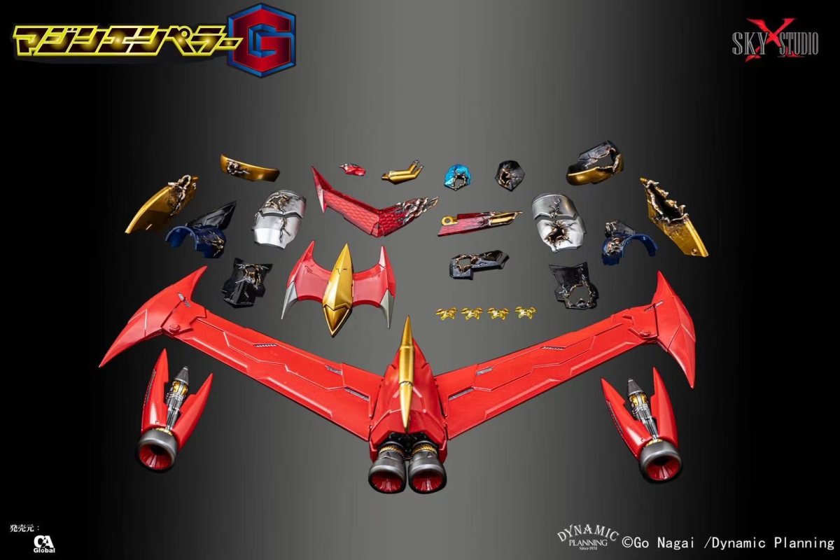 Pre-Order Sky X Studio – Mazin Emperor G (With Jet Scrander Set) Mecha Action Figure