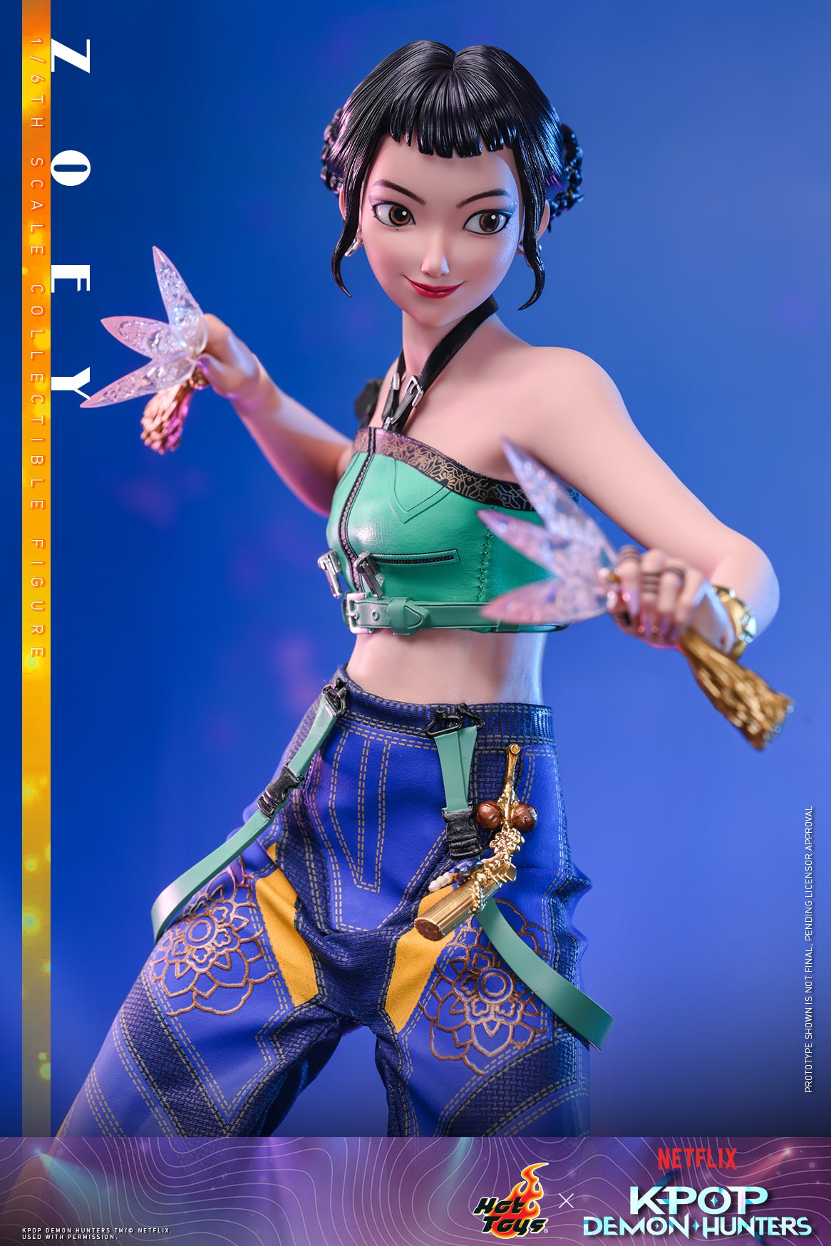 Pre-Order “KPop Demon Hunters” 1/6th Scale Rumi, Mira & Zoey Collectible Set