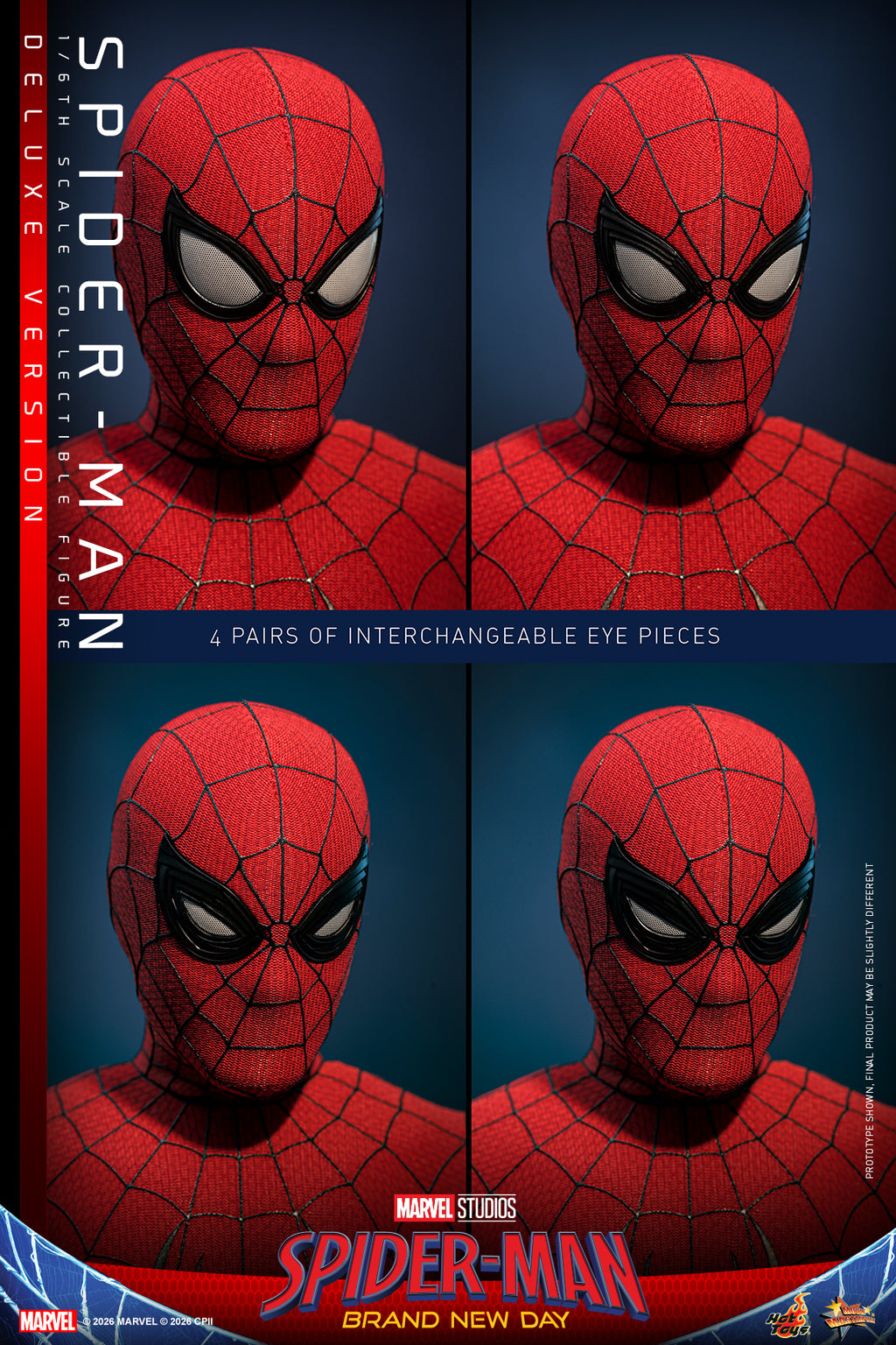 Pre-Order "Spider-Man: Brand New Day" 1/6th scale Spider-Man Collectible Figure (Deluxe Version)