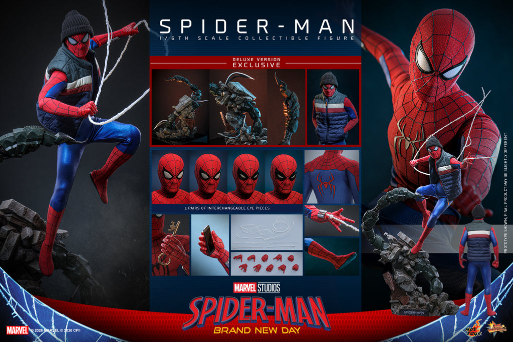 Pre-Order "Spider-Man: Brand New Day" 1/6th scale Spider-Man Collectible Figure (Deluxe Version)