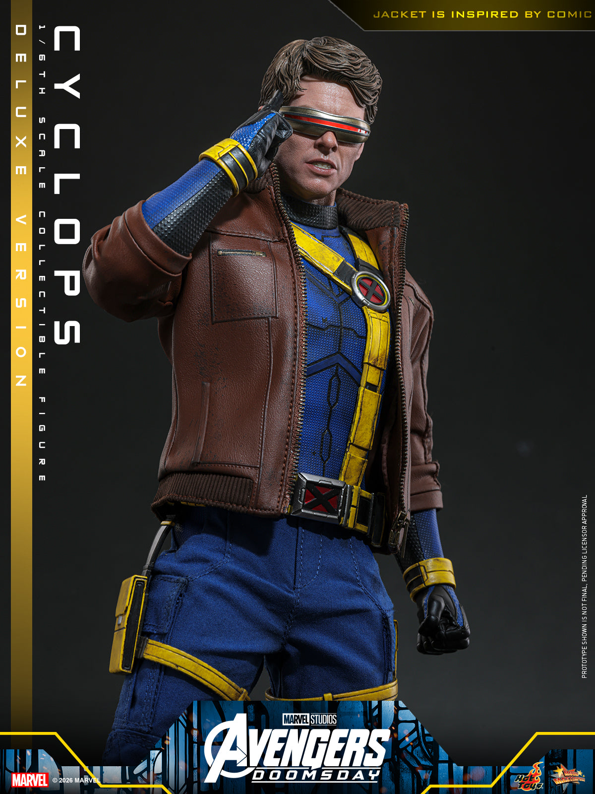 Pre-Order "Avengers: Doomsday" 1/6th scale Cyclops Collectible Figure (Deluxe Version)
