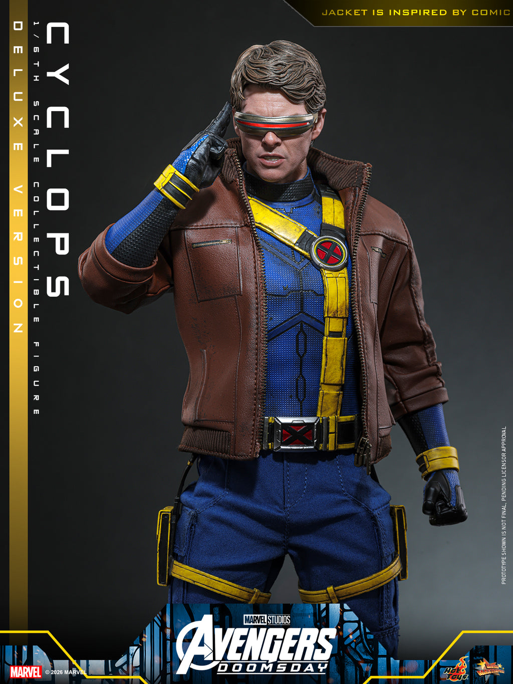Pre-Order "Avengers: Doomsday" 1/6th scale Cyclops Collectible Figure (Deluxe Version)