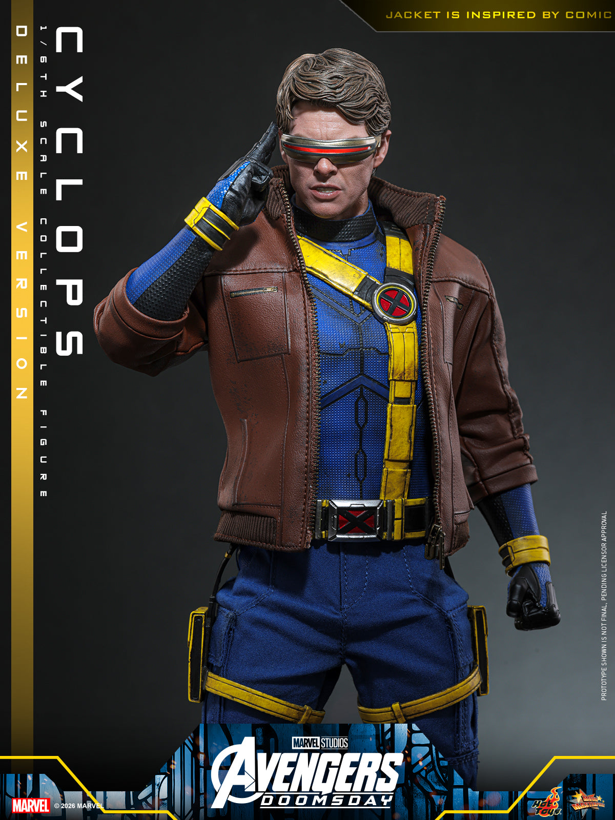 Pre-Order "Avengers: Doomsday" 1/6th scale Cyclops Collectible Figure (Deluxe Version)