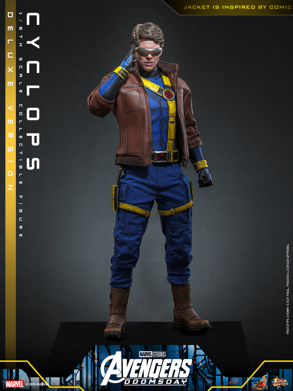 Pre-Order "Avengers: Doomsday" 1/6th scale Cyclops Collectible Figure (Deluxe Version)