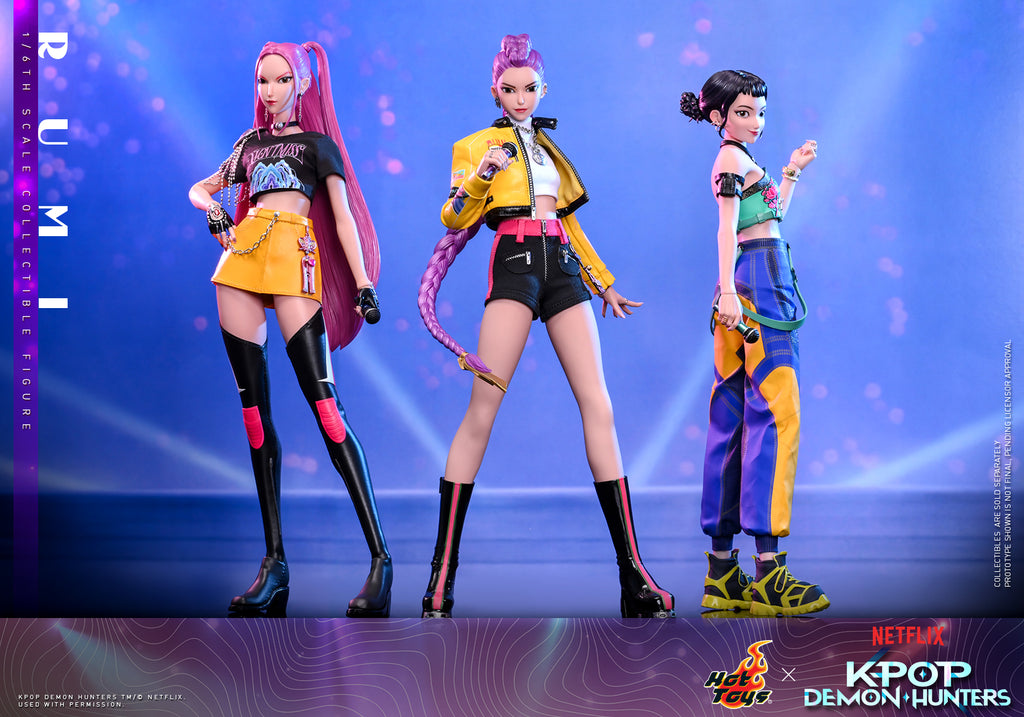 Pre-Order “KPop Demon Hunters” 1/6th Scale Rumi, Mira & Zoey Collectible Set