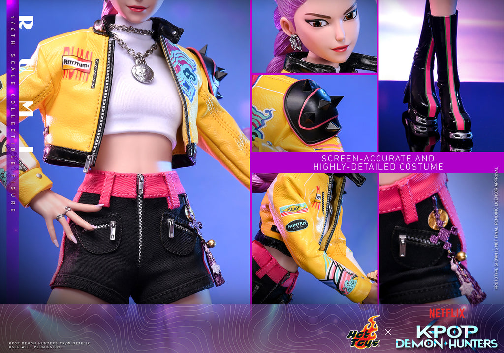 Pre-Order “KPop Demon Hunters” 1/6th Scale Rumi, Mira & Zoey Collectible Set