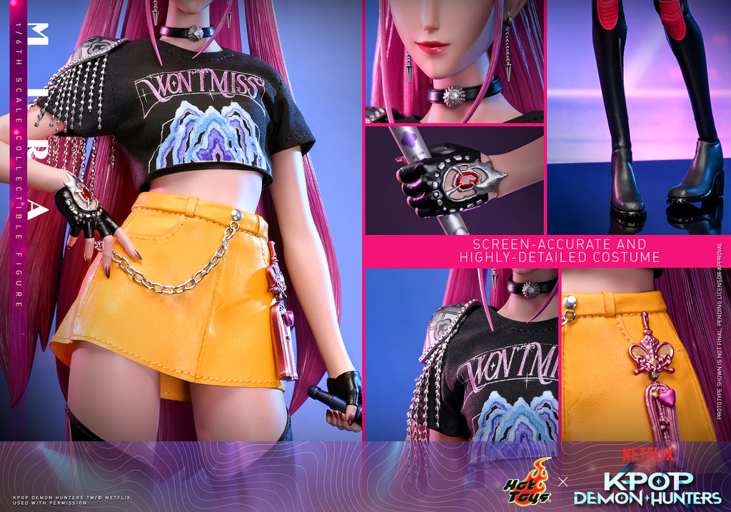 Pre-Order “KPop Demon Hunters” 1/6th Scale Rumi, Mira & Zoey Collectible Set