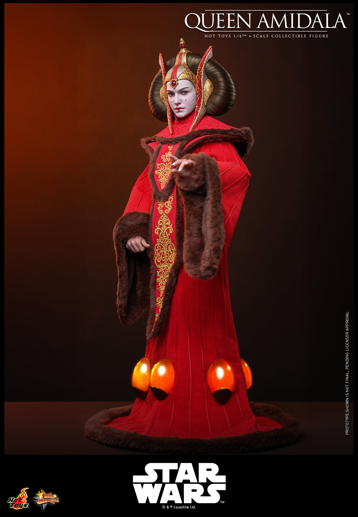 "Star Wars: The Phantom Menace™"1/6th scale Queen Amidala Collectible Figure