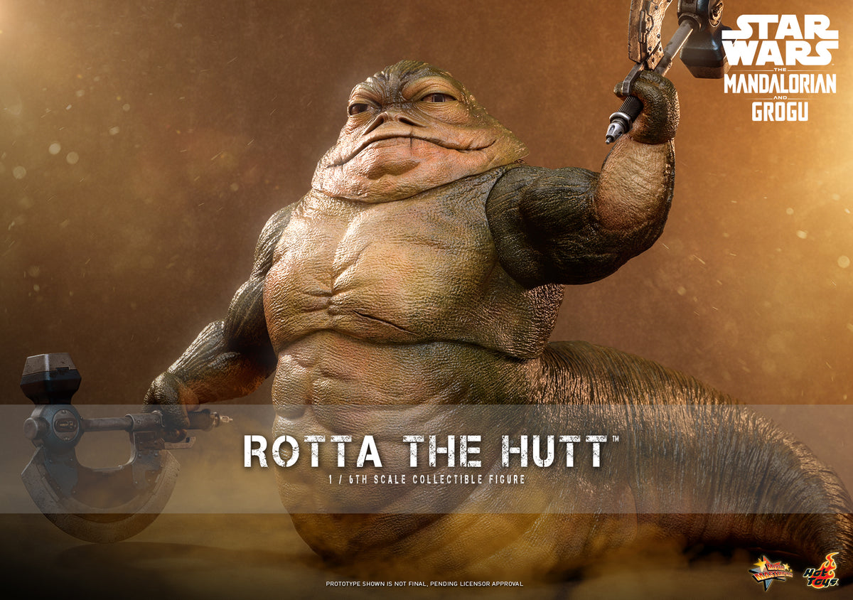 "Star Wars: The Mandalorian & Grogu™"1/6th scale Rotta The Hutt™ Collectible Figure