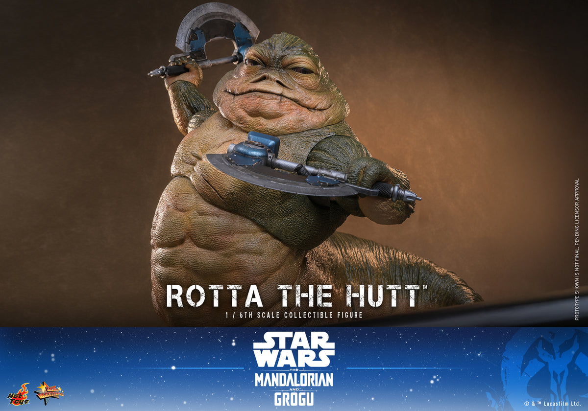 "Star Wars: The Mandalorian & Grogu™"1/6th scale Rotta The Hutt™ Collectible Figure