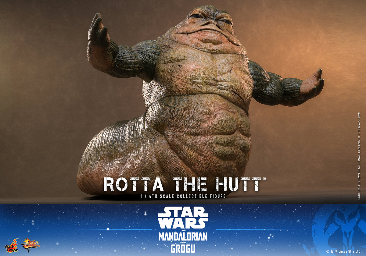 "Star Wars: The Mandalorian & Grogu™"1/6th scale Rotta The Hutt™ Collectible Figure