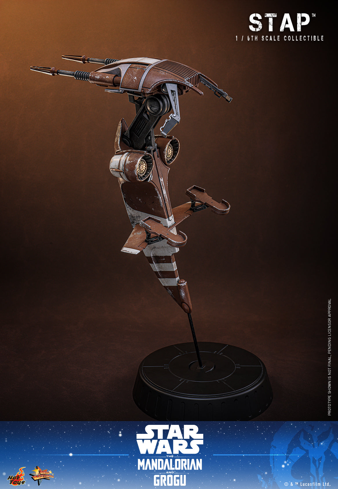 "Star Wars: The Mandalorian & Grogu™"1/6th scale STAP™ Collectible