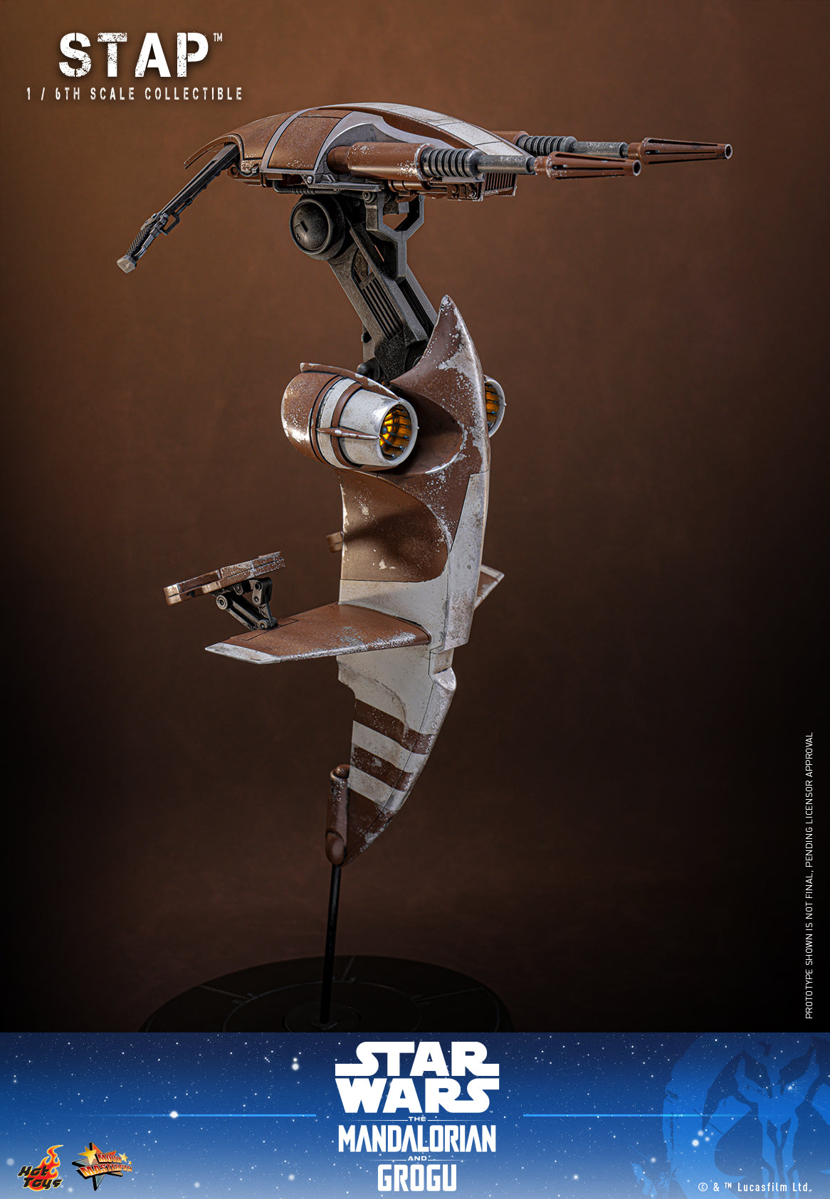 "Star Wars: The Mandalorian & Grogu™"1/6th scale STAP™ Collectible