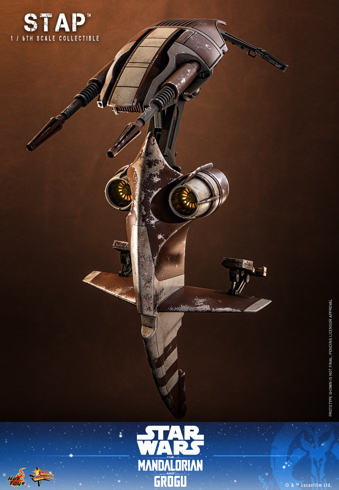 "Star Wars: The Mandalorian & Grogu™"1/6th scale STAP™ Collectible