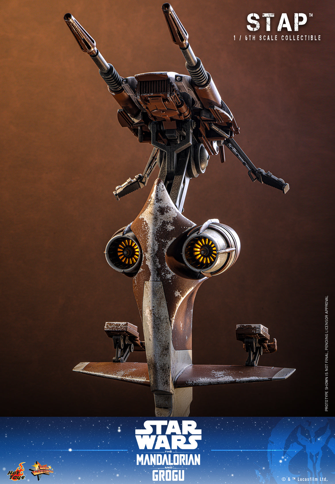 "Star Wars: The Mandalorian & Grogu™"1/6th scale STAP™ Collectible
