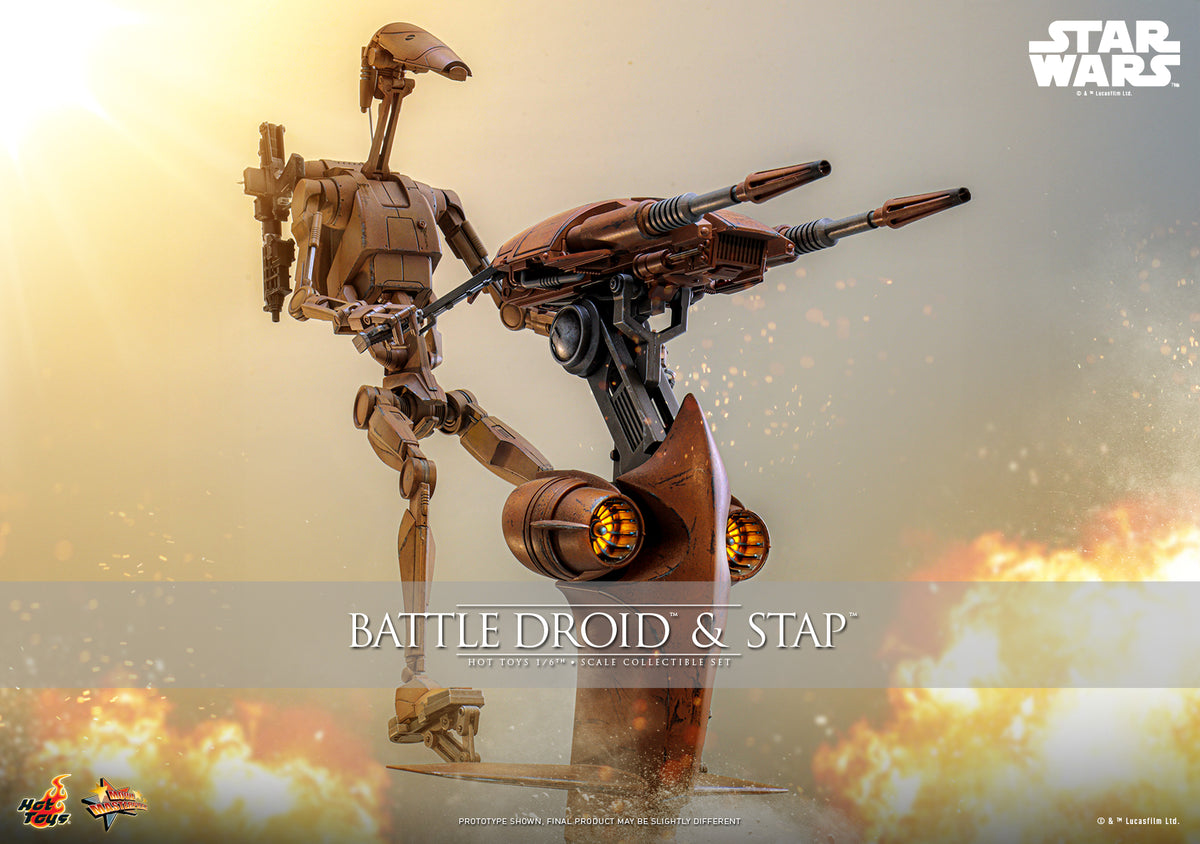 "Star Wars: The Phantom Menace™"1/6th scale Battle Droid™ & STAP™ Collectible Set