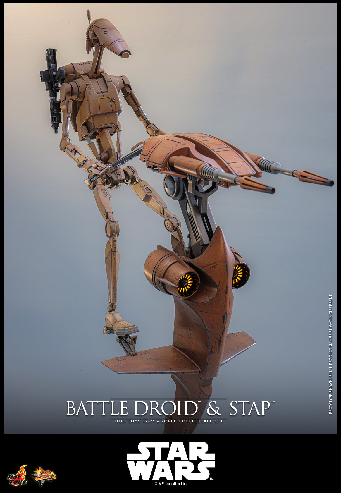 "Star Wars: The Phantom Menace™"1/6th scale Battle Droid™ & STAP™ Collectible Set