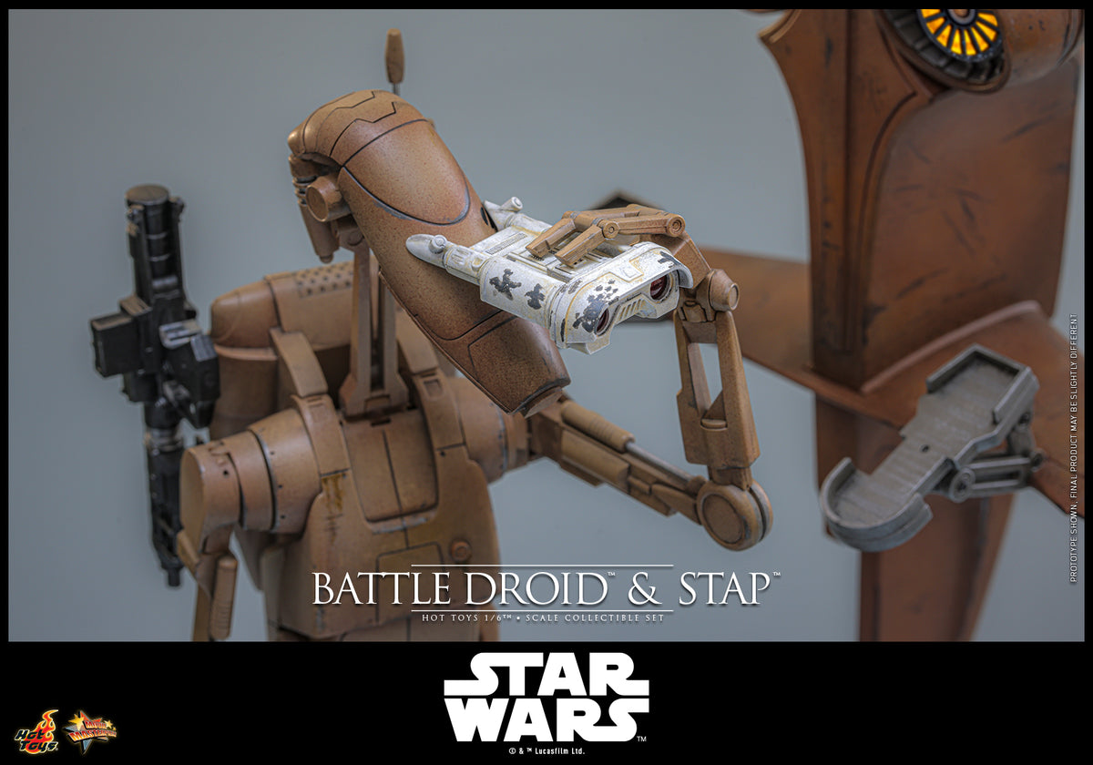 "Star Wars: The Phantom Menace™"1/6th scale Battle Droid™ & STAP™ Collectible Set