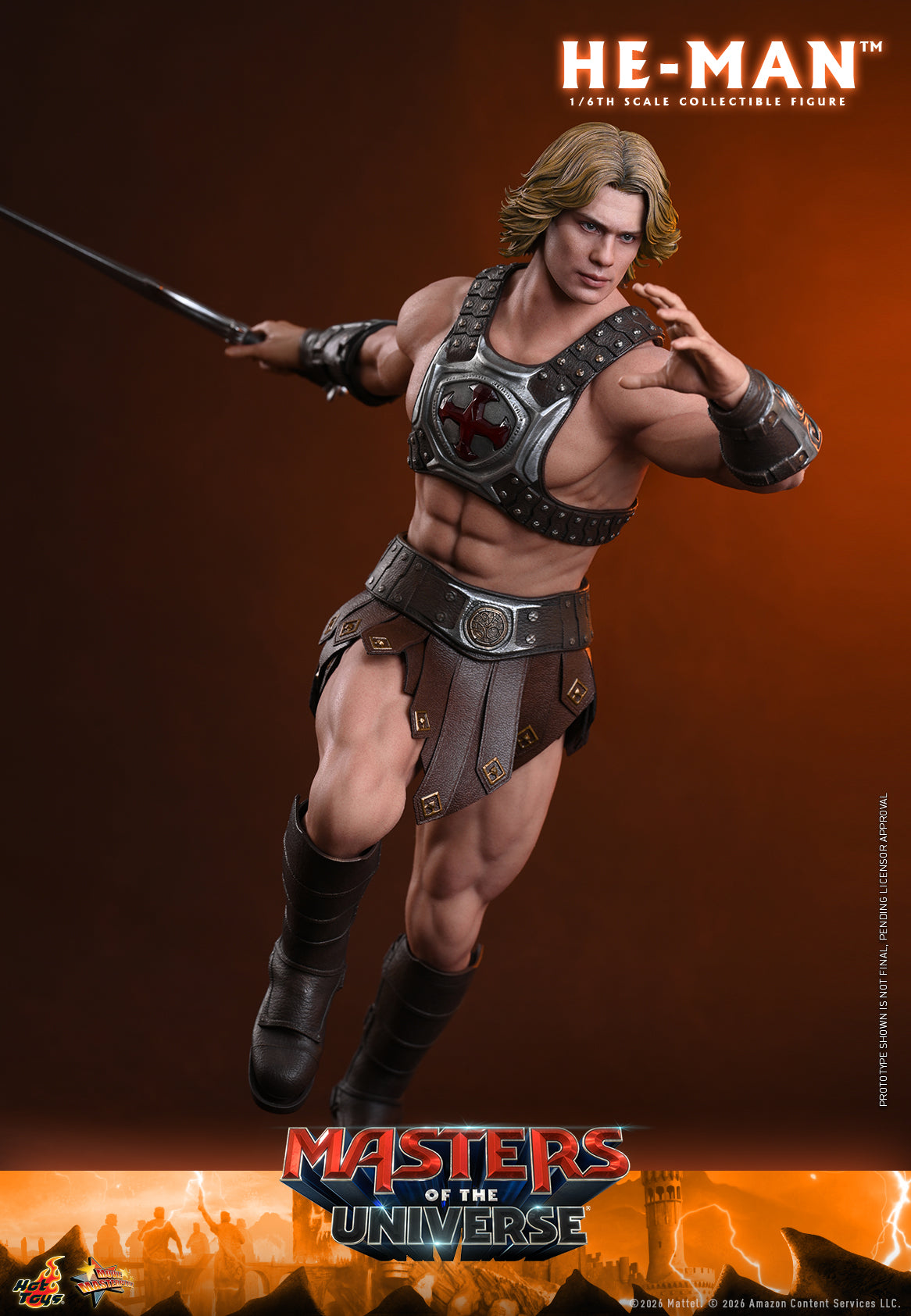 "Masters of the Universe" 1/6th scale He-Man Collectible Figure